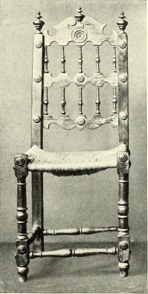 An illustration from Furniture and interior decoration of the Italian renaissance, 1921, leaf 217