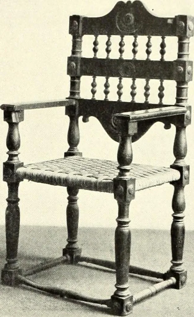 An illustration from Furniture and interior decoration of the Italian renaissance, 1921, leaf 219