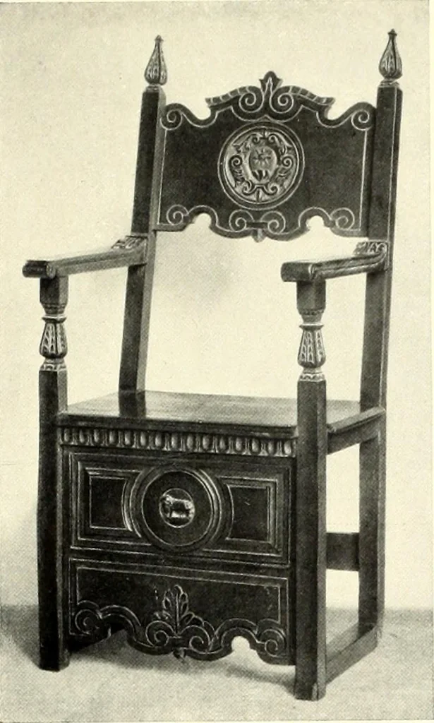 An illustration from Furniture and interior decoration of the Italian renaissance, 1921, leaf 223