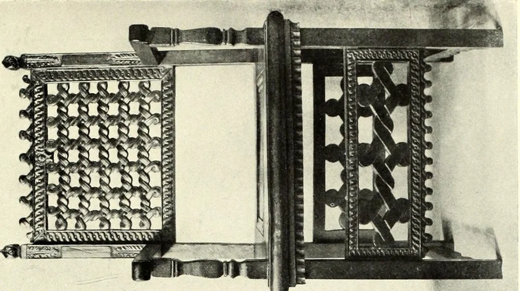 An illustration from Furniture and interior decoration of the Italian renaissance, 1921, leaf 225