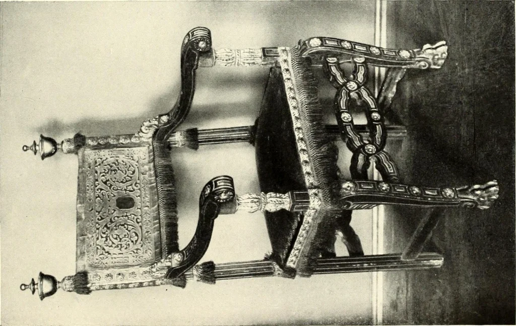 An illustration from Furniture and interior decoration of the Italian renaissance, 1921, leaf 227