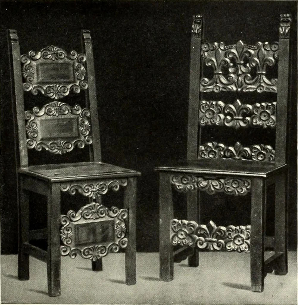 An illustration from Furniture and interior decoration of the Italian renaissance, 1921, leaf 229