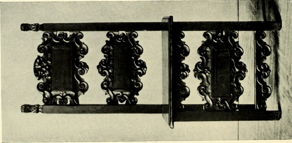 An illustration from Furniture and interior decoration of the Italian renaissance, 1921, leaf 230
