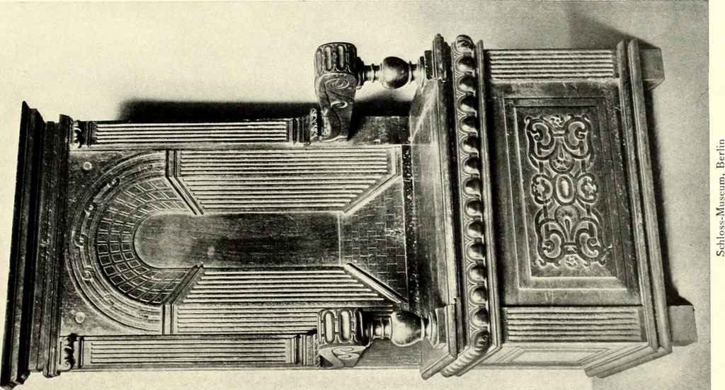 An illustration from Furniture and interior decoration of the Italian renaissance, 1921, leaf 231