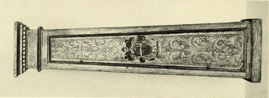 An illustration from Furniture and interior decoration of the Italian renaissance, 1921, leaf 234