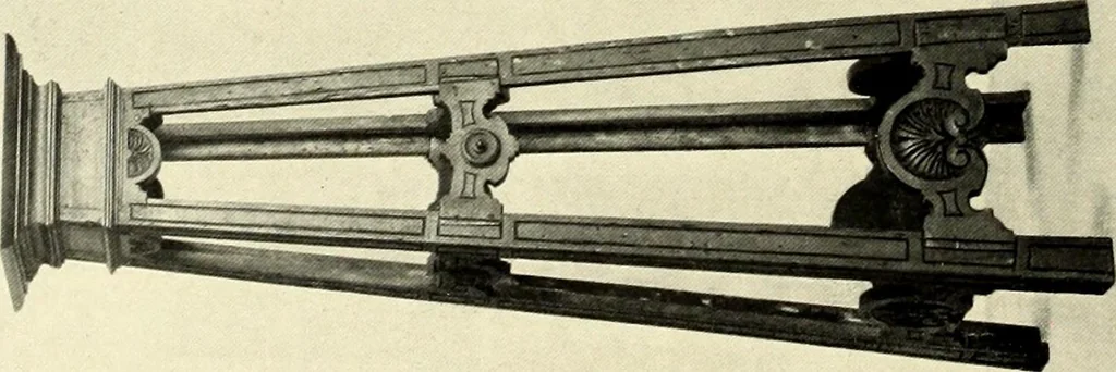 An illustration from Furniture and interior decoration of the Italian renaissance, 1921, leaf 234