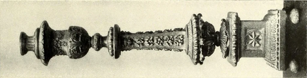 An illustration from Furniture and interior decoration of the Italian renaissance, 1921, leaf 235