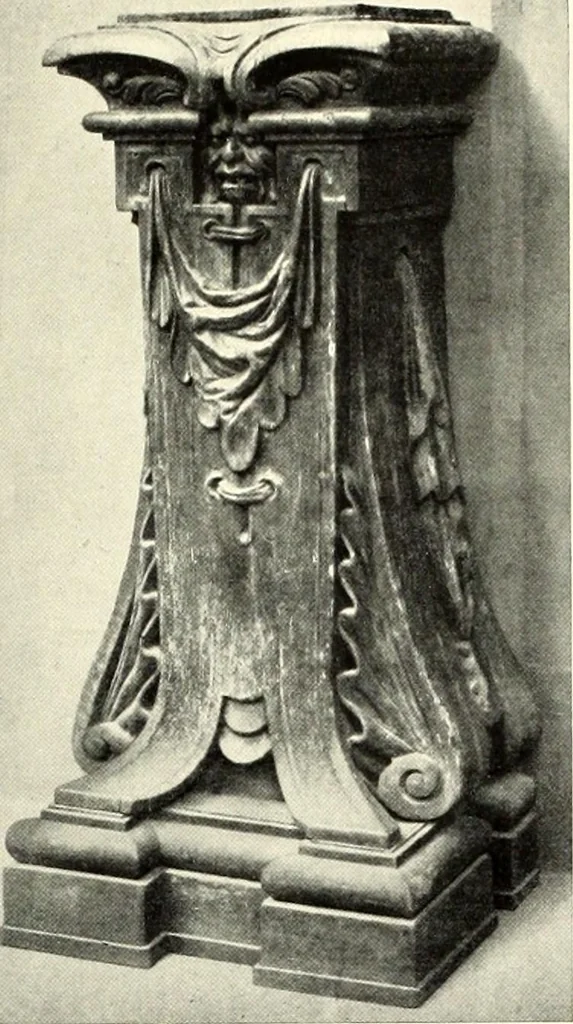 An illustration from Furniture and interior decoration of the Italian renaissance, 1921, leaf 237