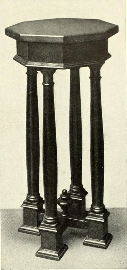 An illustration from Furniture and interior decoration of the Italian renaissance, 1921, leaf 237