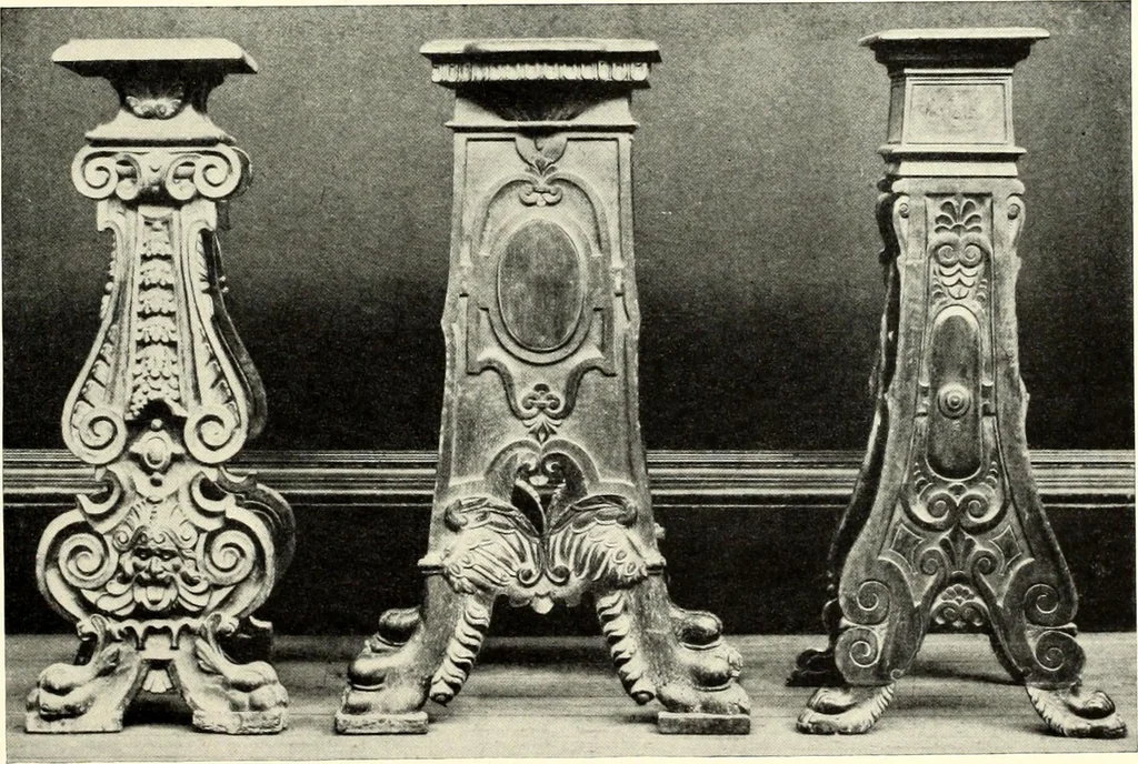 An illustration from Furniture and interior decoration of the Italian renaissance, 1921, leaf 237