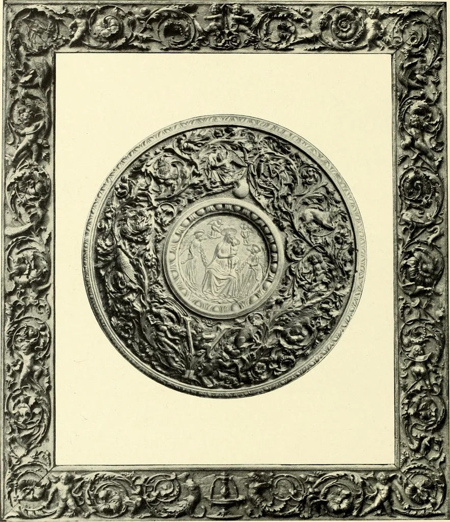 An illustration from Furniture and interior decoration of the Italian renaissance, 1921, leaf 240