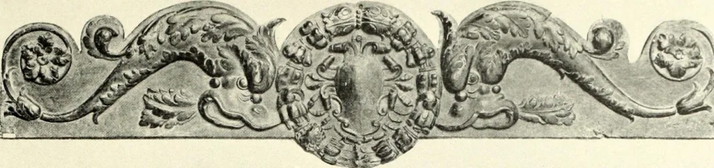 An illustration from Furniture and interior decoration of the Italian renaissance, 1921, leaf 241