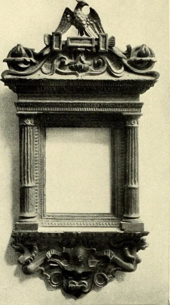 An illustration from Furniture and interior decoration of the Italian renaissance, 1921, leaf 242