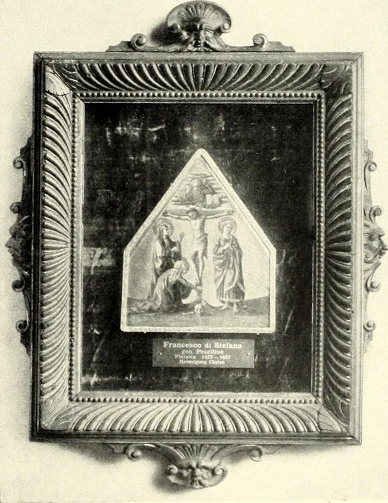 An illustration from Furniture and interior decoration of the Italian renaissance, 1921, leaf 243