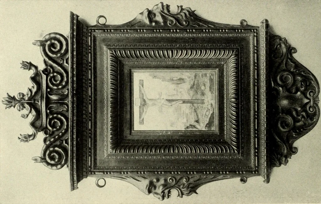 An illustration from Furniture and interior decoration of the Italian renaissance, 1921, leaf 244