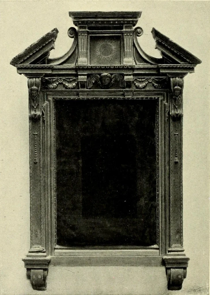 An illustration from Furniture and interior decoration of the Italian renaissance, 1921, leaf 248