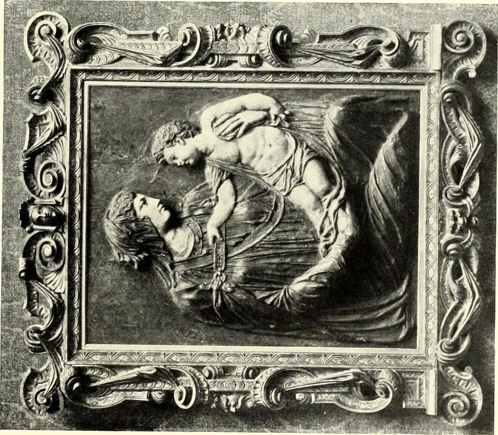 An illustration from Furniture and interior decoration of the Italian renaissance, 1921, leaf 249