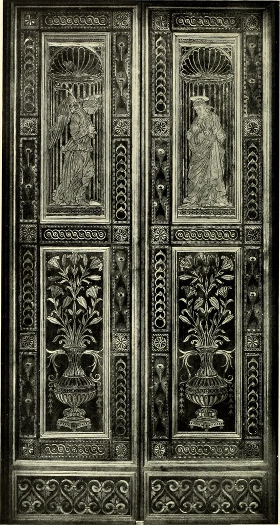 An illustration from Furniture and interior decoration of the Italian renaissance, 1921, leaf 250