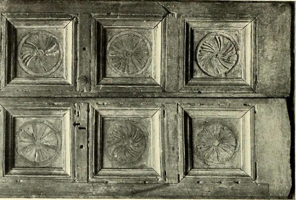 An illustration from Furniture and interior decoration of the Italian renaissance, 1921, leaf 256
