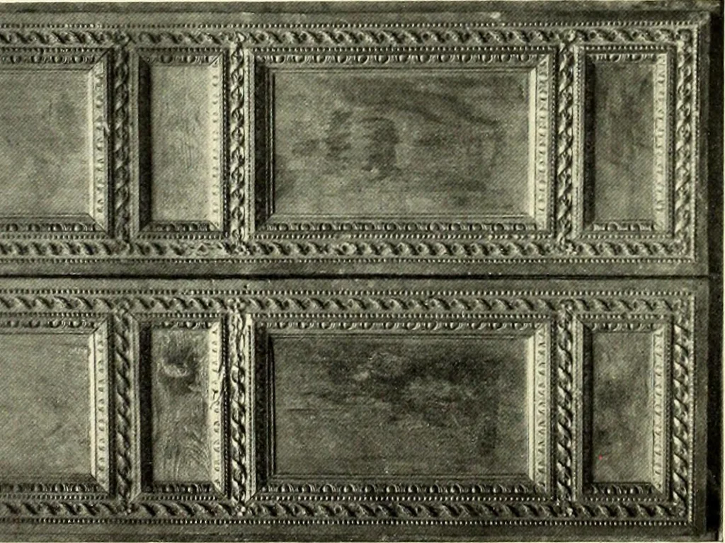 An illustration from Furniture and interior decoration of the Italian renaissance, 1921, leaf 256
