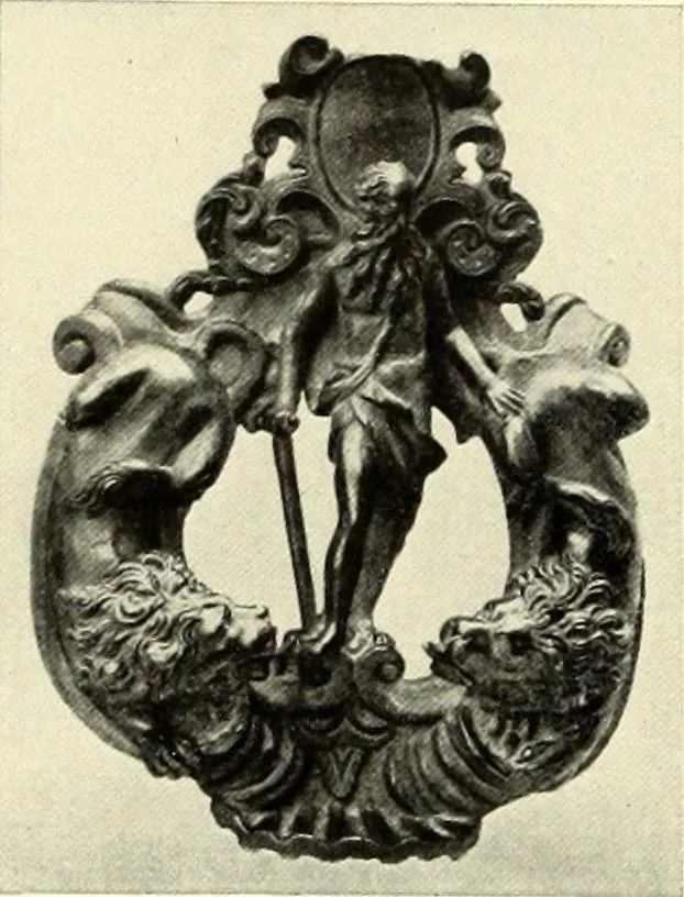 An illustration from Furniture and interior decoration of the Italian renaissance, 1921, leaf 26