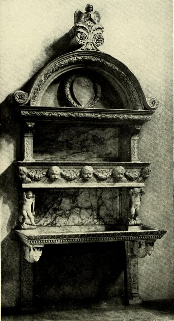 An illustration from Furniture and interior decoration of the Italian renaissance, 1921, leaf 262