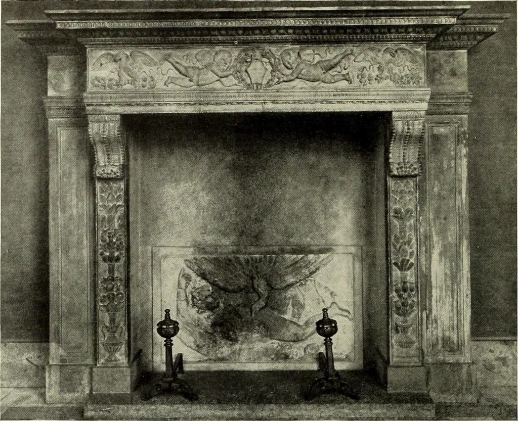 An illustration from Furniture and interior decoration of the Italian renaissance, 1921, leaf 264
