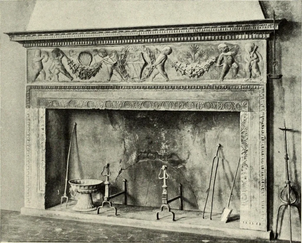 An illustration from Furniture and interior decoration of the Italian renaissance, 1921, leaf 265
