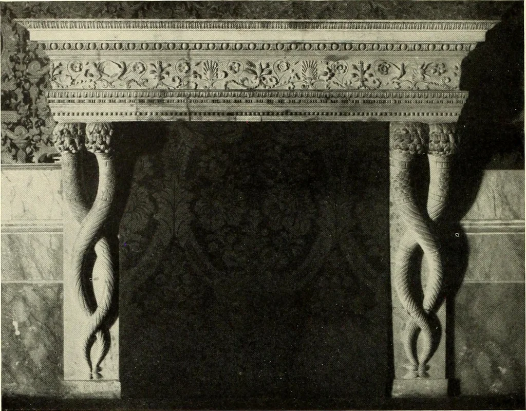 An illustration from Furniture and interior decoration of the Italian renaissance, 1921, leaf 266