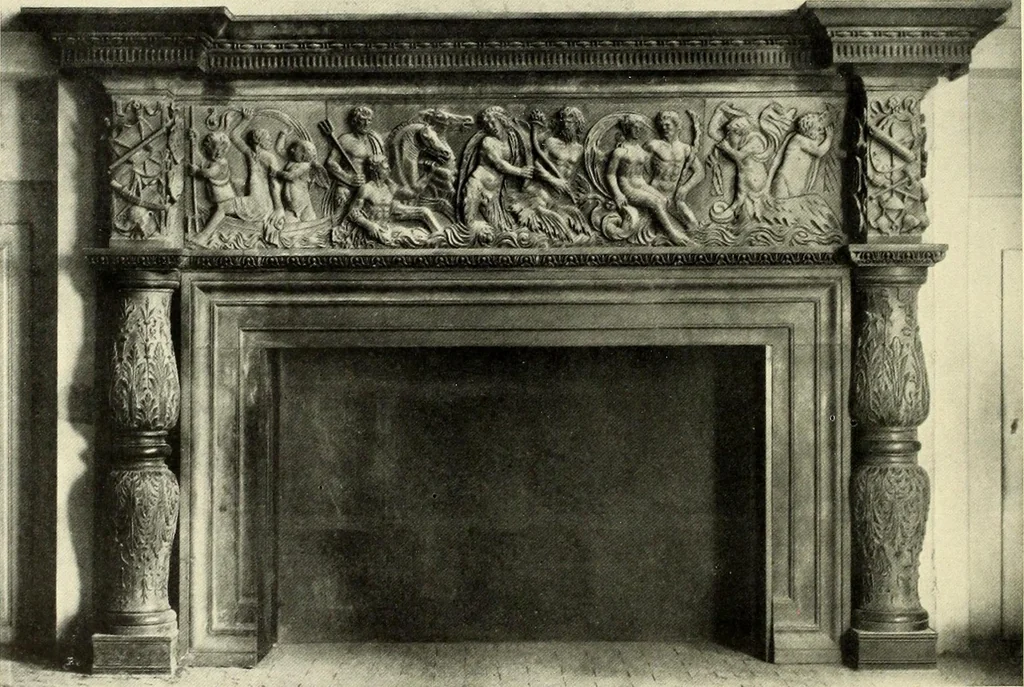An illustration from Furniture and interior decoration of the Italian renaissance, 1921, leaf 266