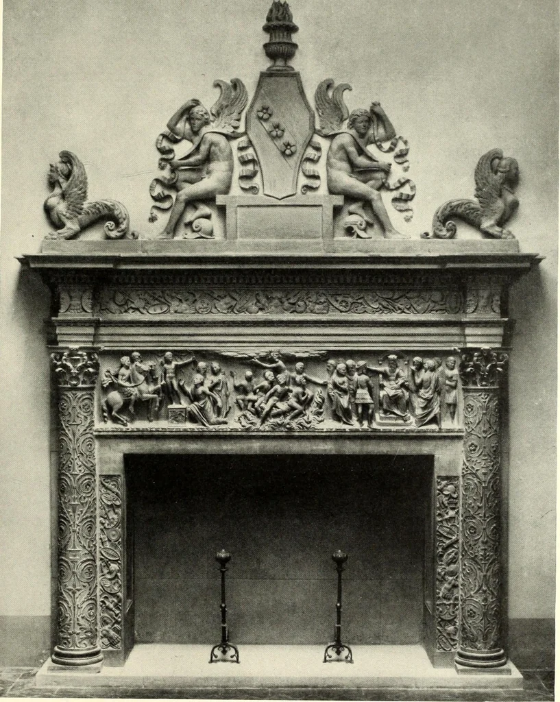 An illustration from Furniture and interior decoration of the Italian renaissance, 1921, leaf 267