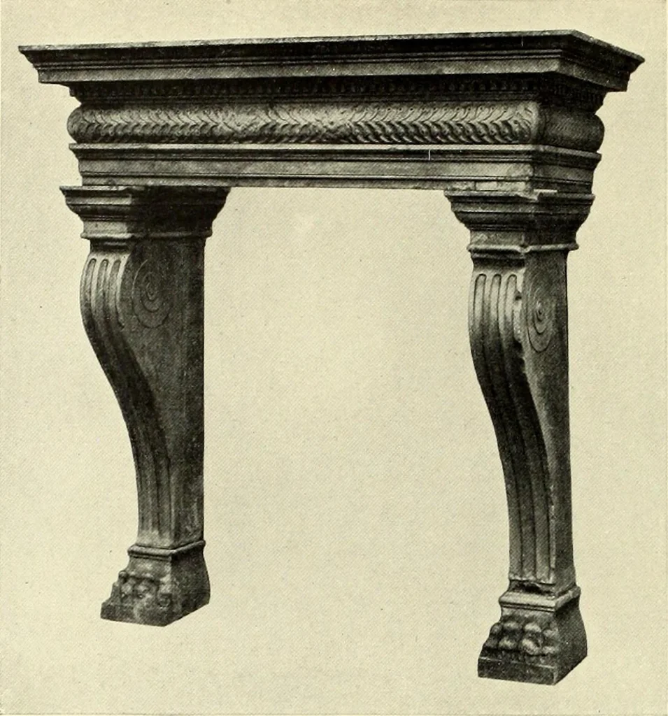 An illustration from Furniture and interior decoration of the Italian renaissance, 1921, leaf 268