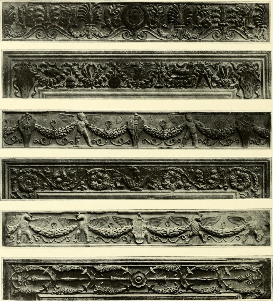 An illustration from Furniture and interior decoration of the Italian renaissance, 1921, leaf 270