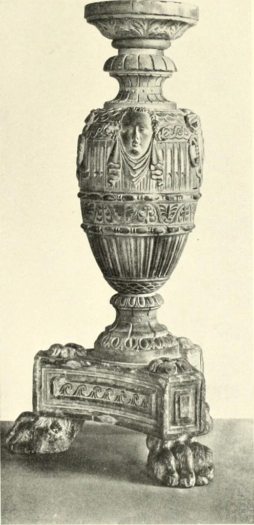 An illustration from Furniture and interior decoration of the Italian renaissance, 1921, leaf 273