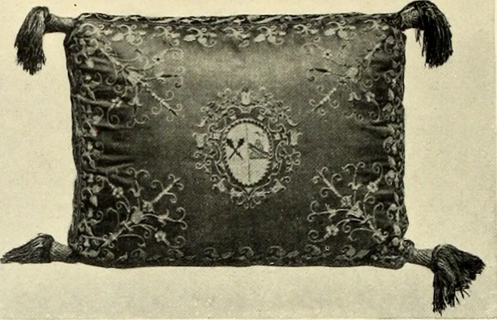 An illustration from Furniture and interior decoration of the Italian renaissance, 1921, leaf 274