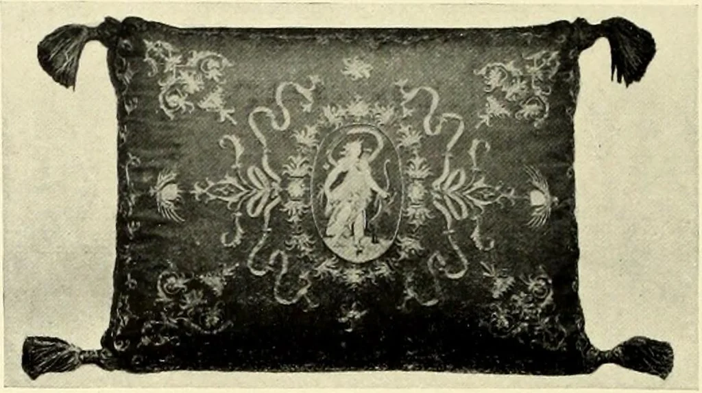 An illustration from Furniture and interior decoration of the Italian renaissance, 1921, leaf 274
