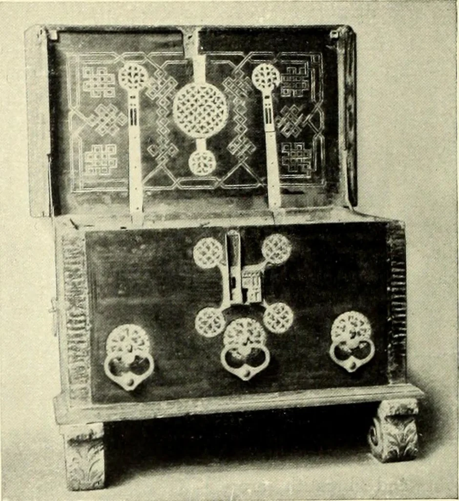 An illustration from Furniture and interior decoration of the Italian renaissance, 1921, leaf 28