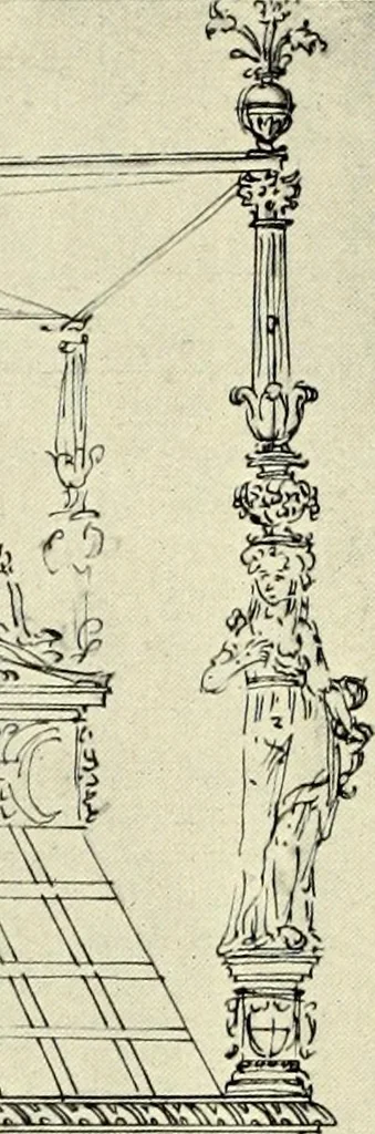 An illustration from Furniture and interior decoration of the Italian renaissance, 1921, leaf 38