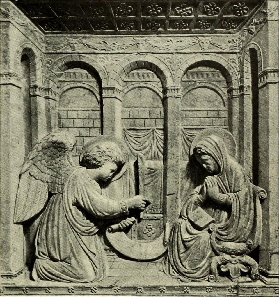 An illustration from Furniture and interior decoration of the Italian renaissance, 1921, leaf 44