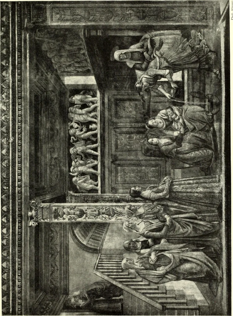 An illustration from Furniture and interior decoration of the Italian renaissance, 1921, leaf 45