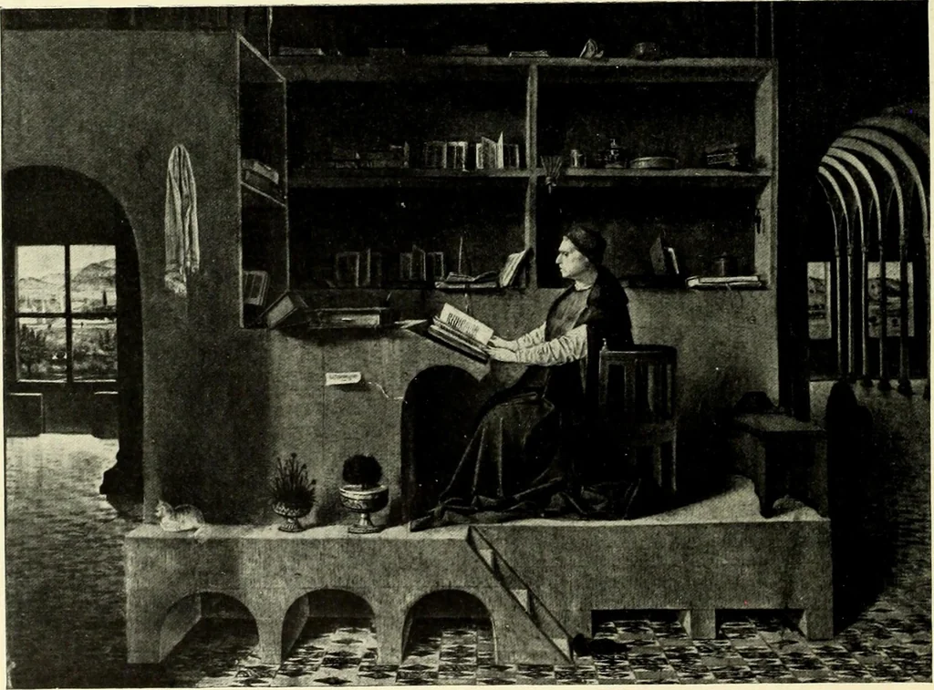 An illustration from Furniture and interior decoration of the Italian renaissance, 1921, leaf 46
