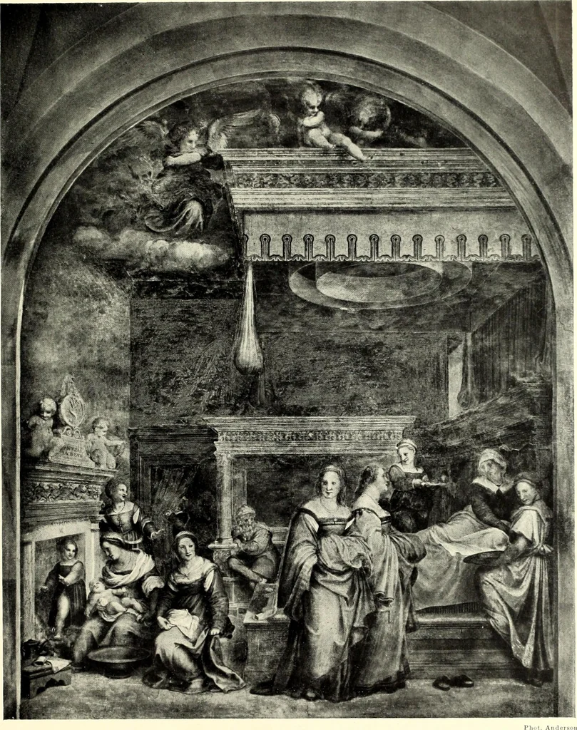 An illustration from Furniture and interior decoration of the Italian renaissance, 1921, leaf 47