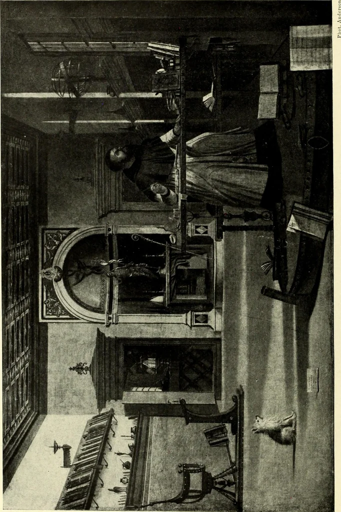 An illustration from Furniture and interior decoration of the Italian renaissance, 1921, leaf 50