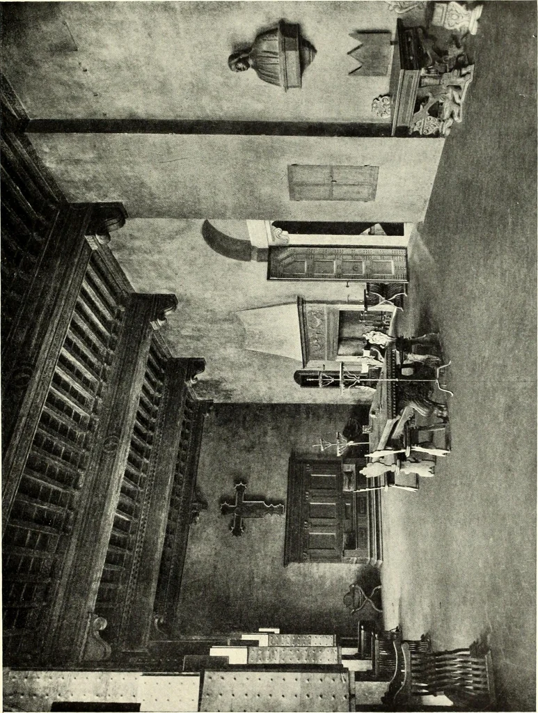 An illustration from Furniture and interior decoration of the Italian renaissance, 1921, leaf 53