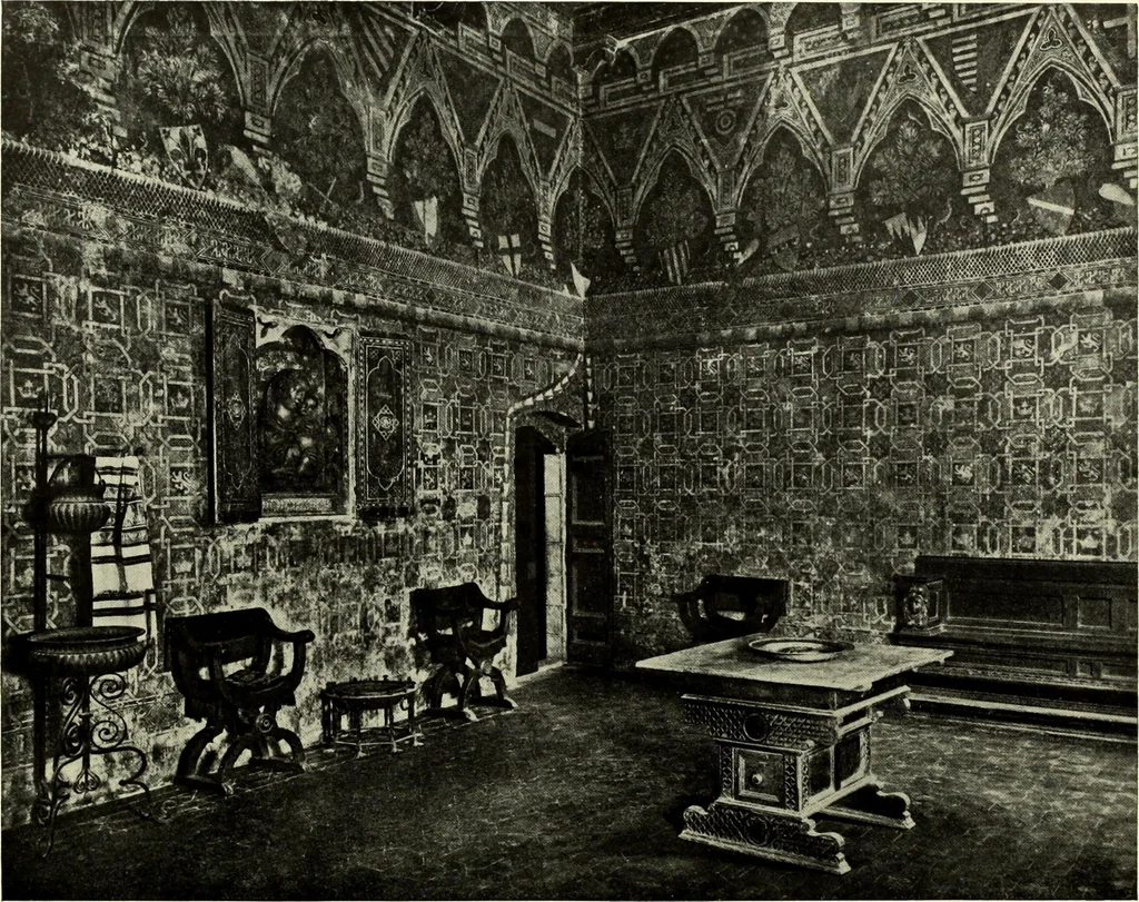 An illustration from Furniture and interior decoration of the Italian renaissance, 1921, leaf 60