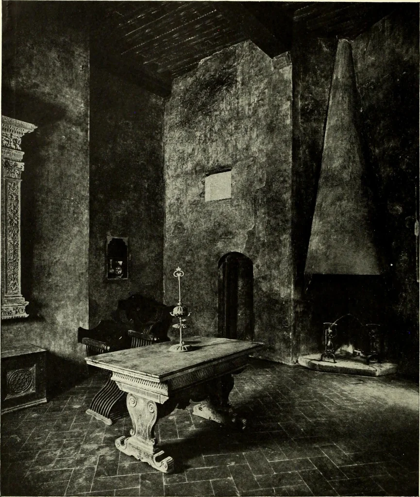 An illustration from Furniture and interior decoration of the Italian renaissance, 1921, leaf 62