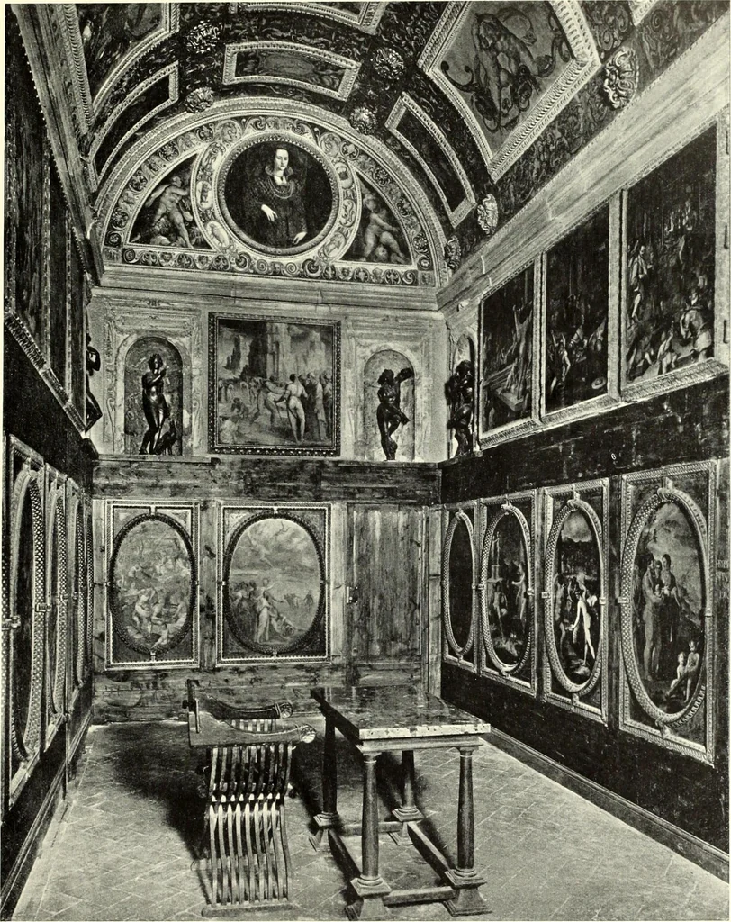 An illustration from Furniture and interior decoration of the Italian renaissance, 1921, leaf 67