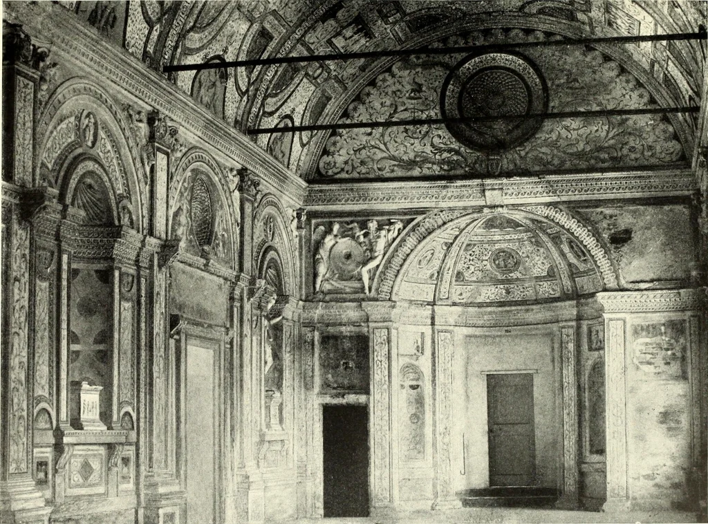An illustration from Furniture and interior decoration of the Italian renaissance, 1921, leaf 69