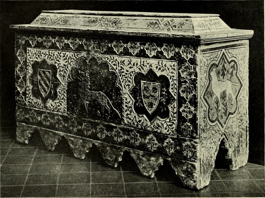 An illustration from Furniture and interior decoration of the Italian renaissance, 1921, leaf 74