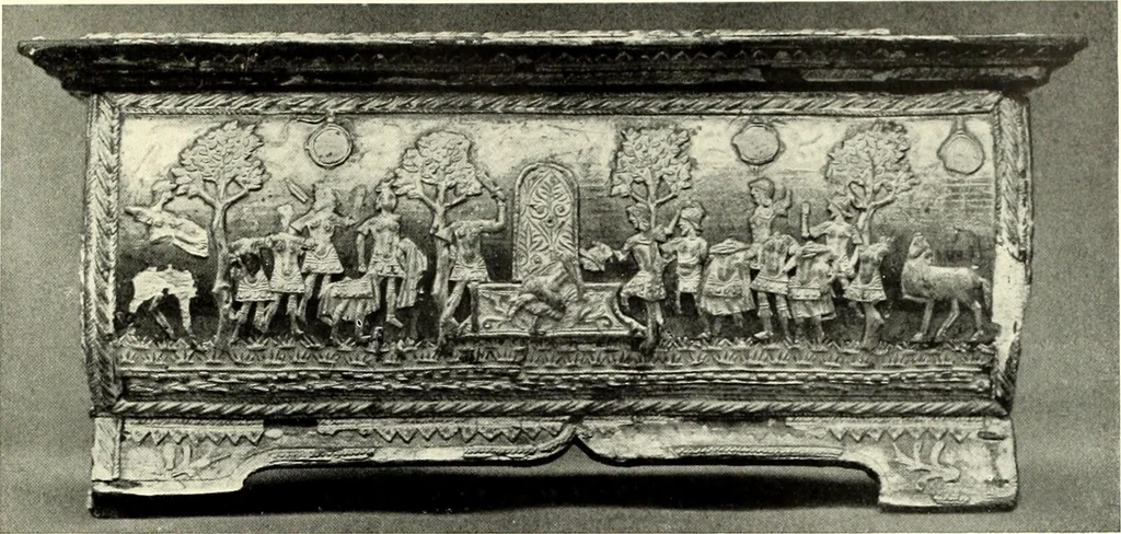 An illustration from Furniture and interior decoration of the Italian renaissance, 1921, leaf 75